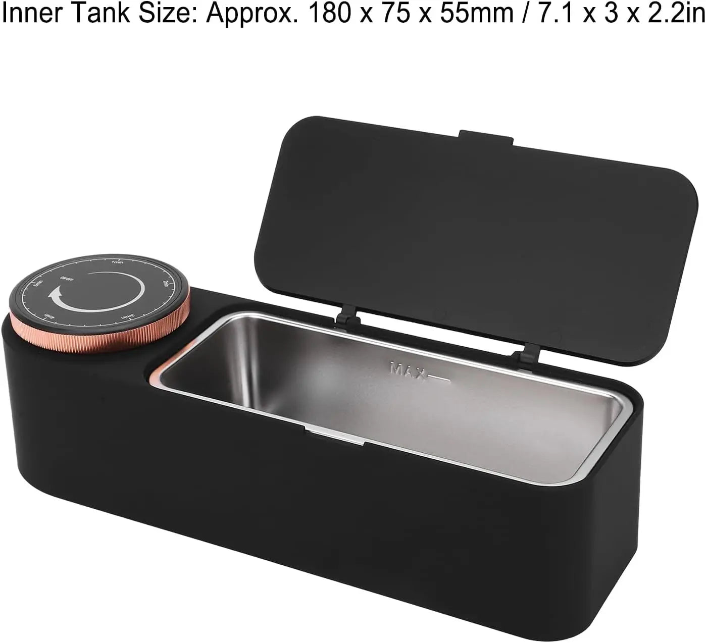 Portable Ultrasonic Jewelry Cleaner 650ml Watches, Glasses & Accessories Washing Machine