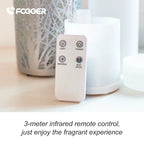 100ml Electric Aroma Diffuser with Remote & Night Light