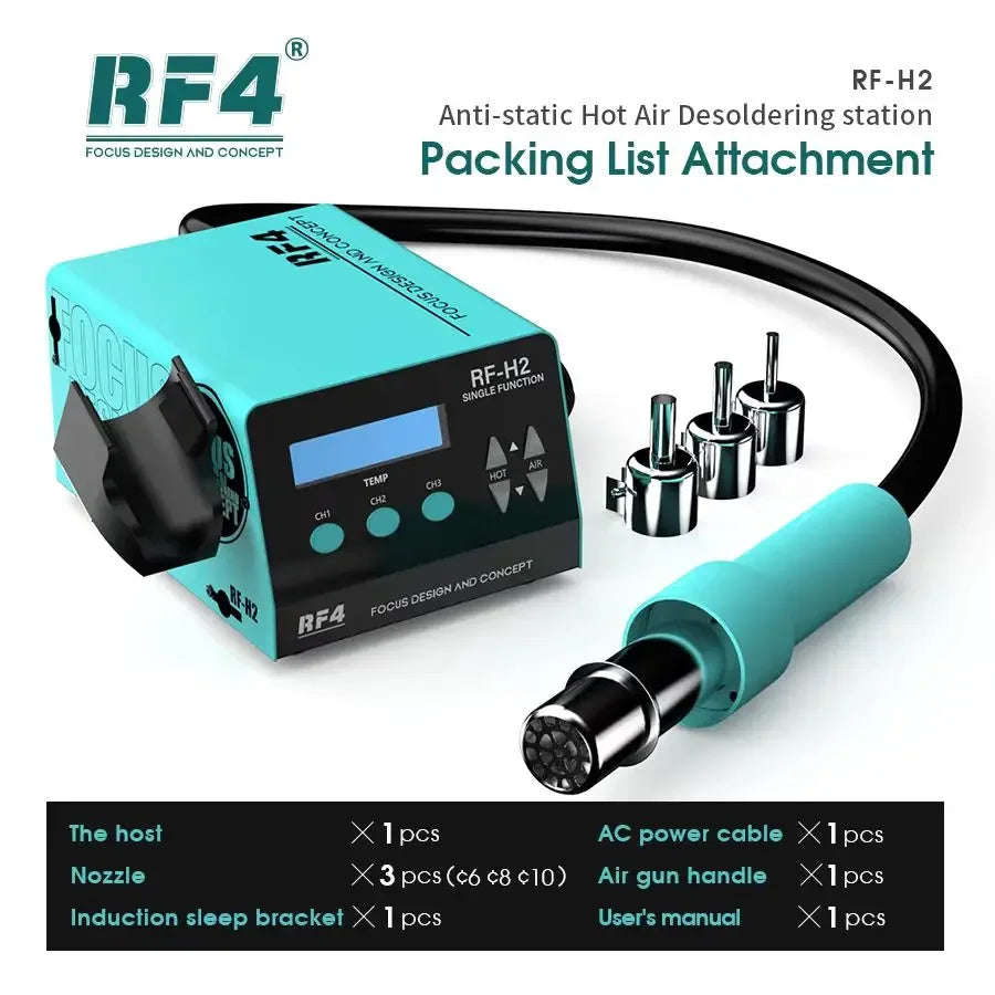 1000W Digital Hot Air Rework Station for PCB Repair