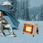 1500W Foldable Butane Heater for Outdoor Camping, Fishing & Tent Use