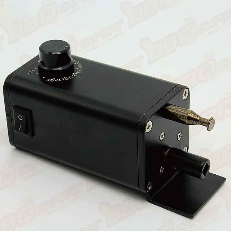 Electric BBQ Grill Motor for Rotating Skewers 3-12V, Variable Speed, Outdoor Use