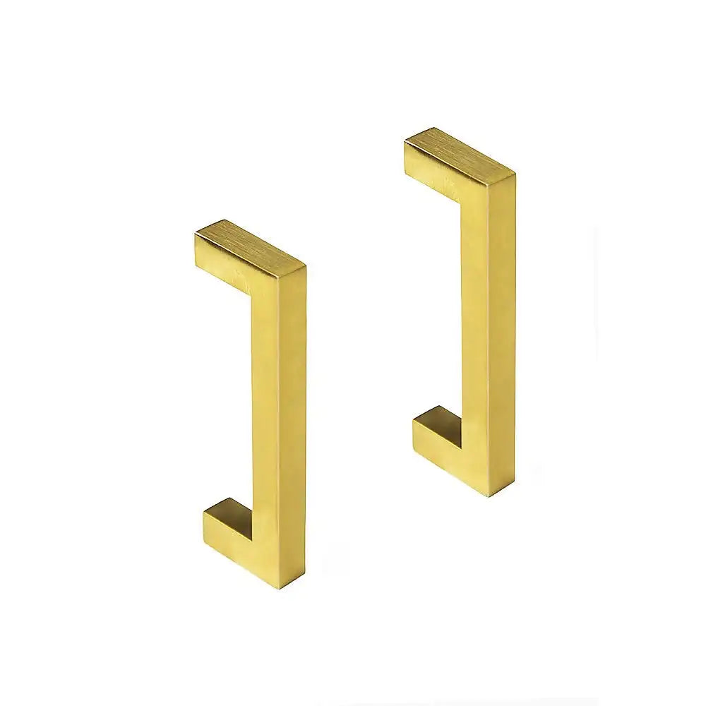 15-Pack Gold Cabinet Handles – 96mm Brushed Brass Drawer Pulls for Kitchen Renovation