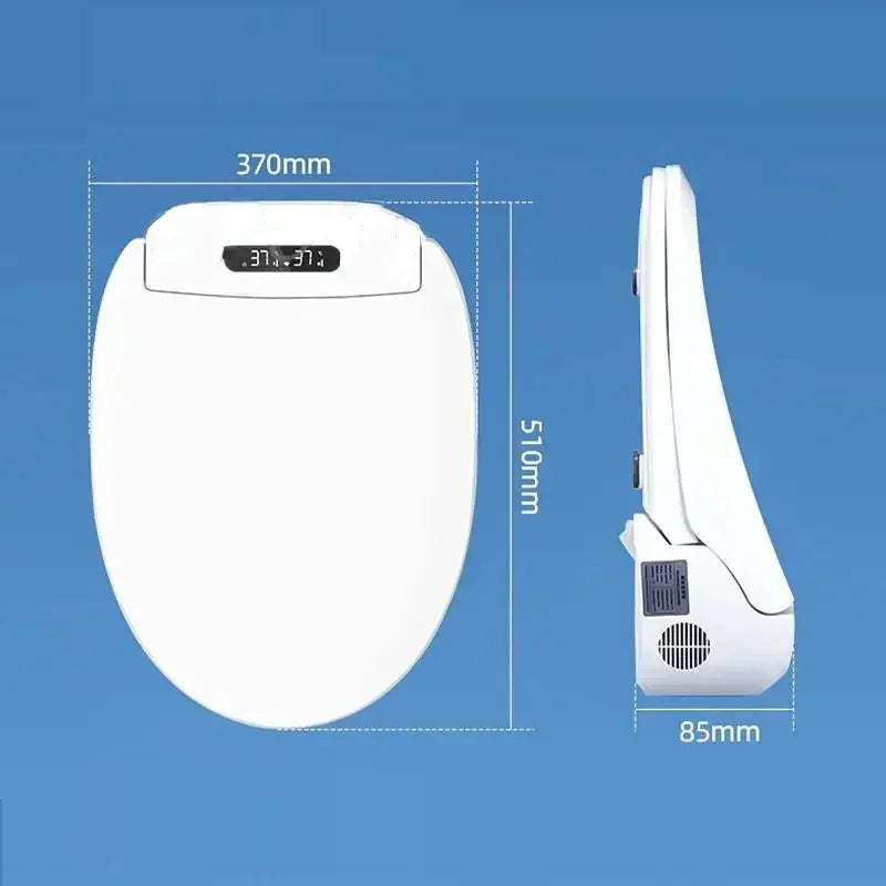 Smart Electronic Toilet Lid with Remote, Dryer, and Seat Warmer
