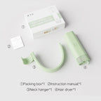 Portable Pet Hair Dryer with Hot & Cold Air, Neck Hanging Design for Efficient Grooming