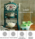 18W Electric Ice Crusher Machine – Fluffy Shaved Ice & Snow Cones Maker with Stainless Steel Blades