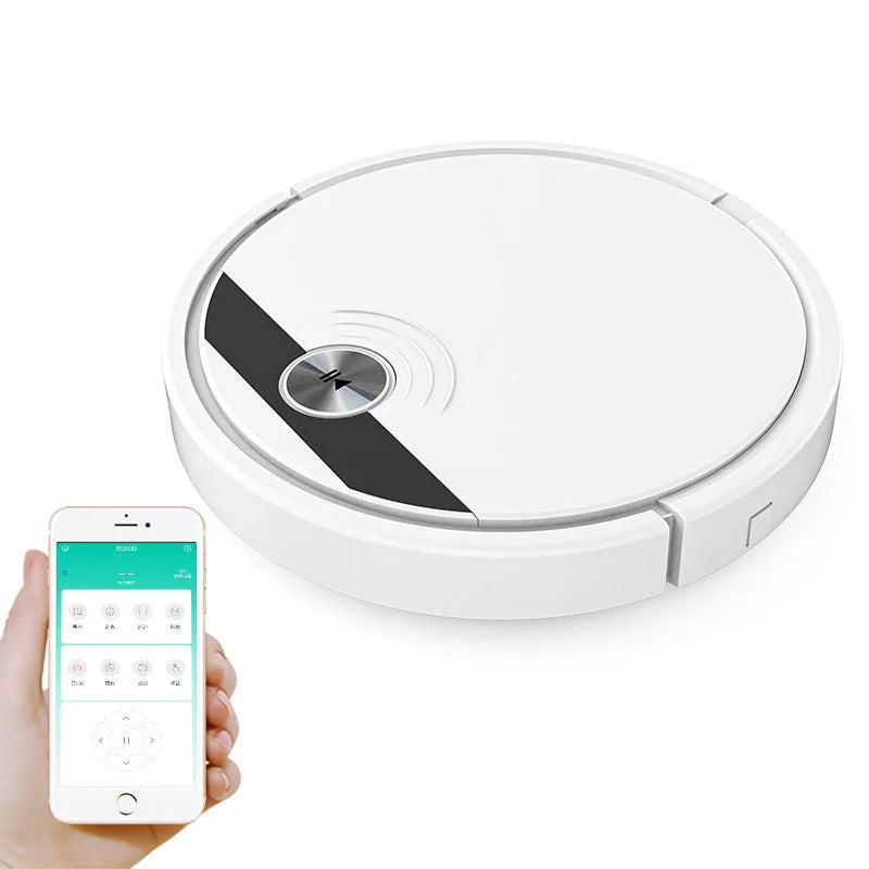3-in-1 Robot Vacuum with App, Mop, and Remote