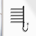 Touch Control Bathroom Towel Rail with Digital Display