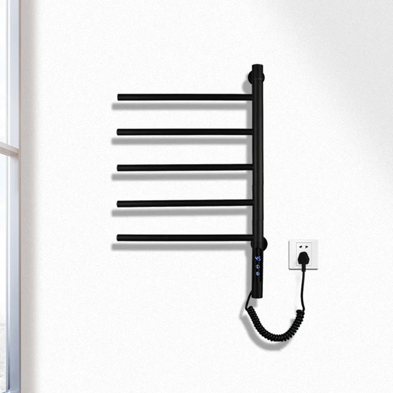 Touch Control Bathroom Towel Rail with Digital Display