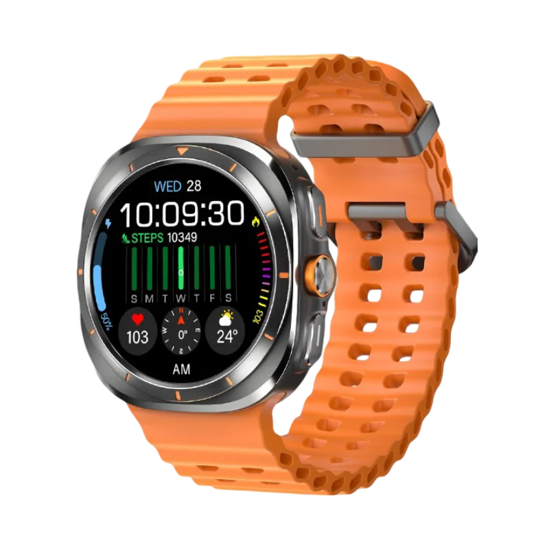 32GB Smartwatch with Sapphire Screen, Heart Rate Monitor & Bluetooth Calling