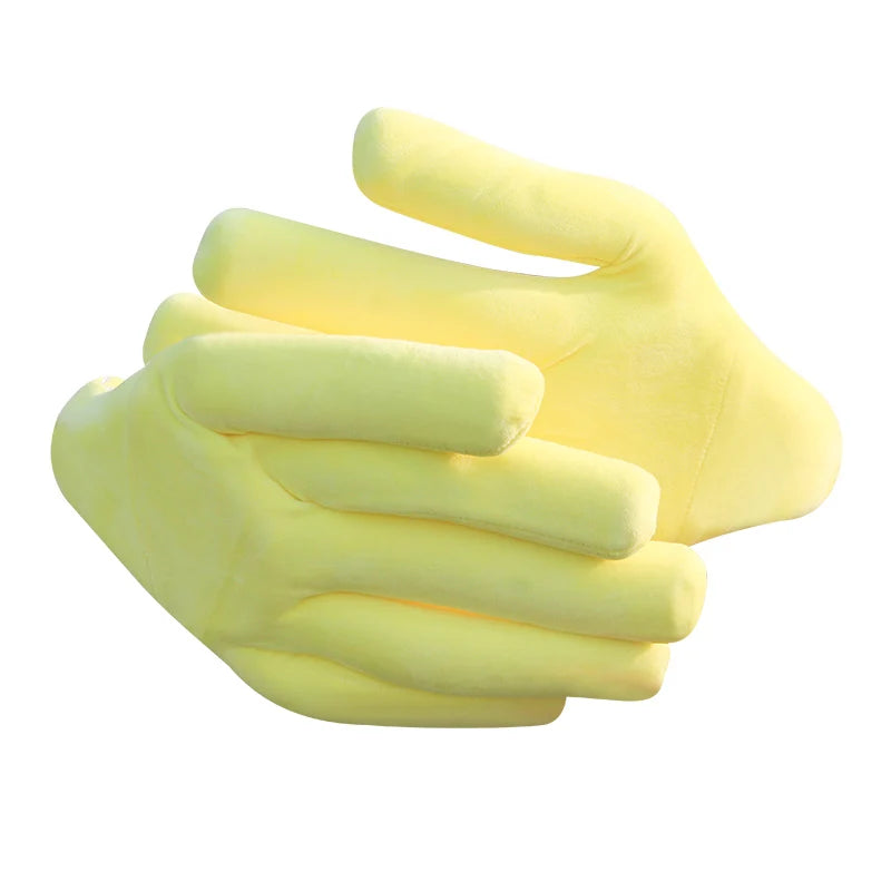 Adjustable Outdoor Travel Pillow Yellow, Soft & Portable