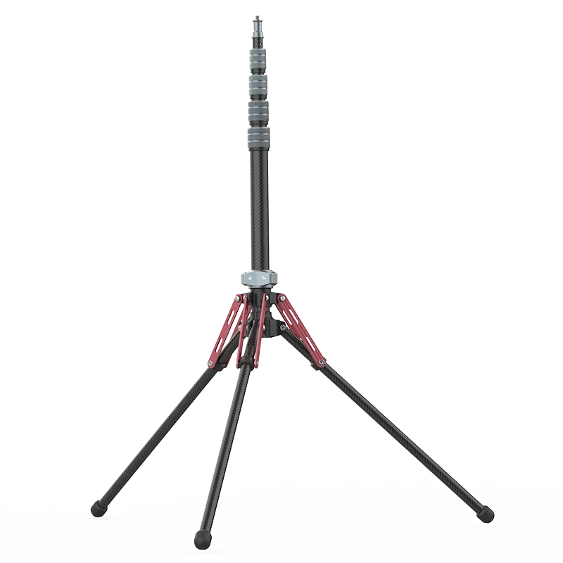 Adjustable Carbon Fiber Photography Light Stand for Travel