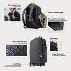 Compact 16L Camera Backpack for Urban & Travel Photographers