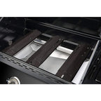 2-Piece Adjustable Heavy Duty Gas Grill Burner Covers Adjustable 11.75–21in