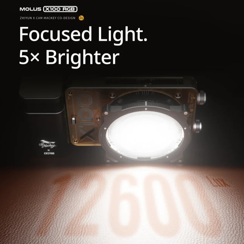 100W RGB Portable LED Light for Photo & Video