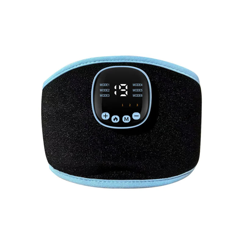 Black Portable EMS Massager – Heated Therapy for Hands & Joints