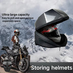 LED Smart Backpack with Hard Shell, Waterproof 47cm Travel & Laptop Bag, Displays GIFs & Text