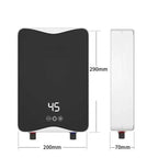 Compact Wall-Mounted Tankless Electric Water Heater for Kitchen & Bathroom