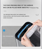 15L Smart White Trash Bin with Automatic Lid