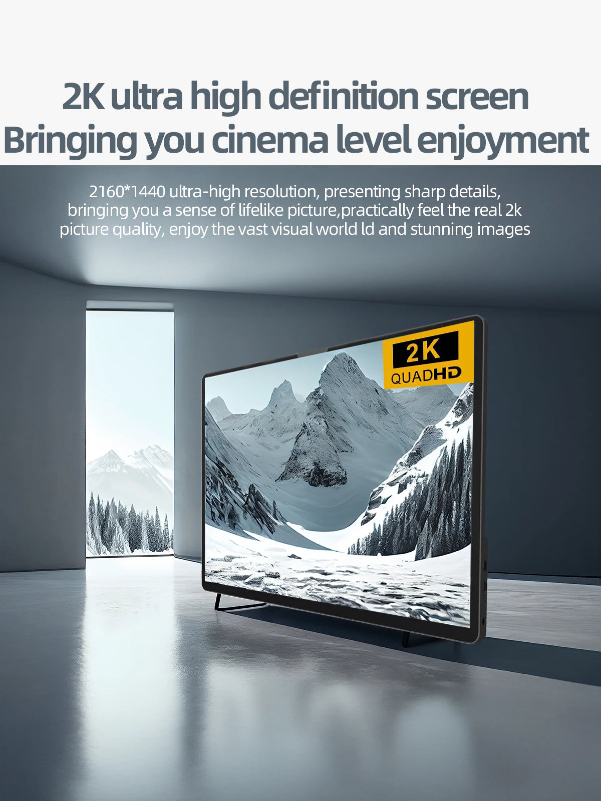 14" 2K Portable Touchscreen Monitor with HDR, Type-C & Mini HDMI