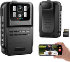 Compact Outdoor WiFi Camera with Audio & Night Vision