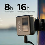 2.4GHz Wireless Lavalier Microphone with 200m Range