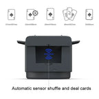 2-in-1 Automatic Card Shuffler with Rotating Dealer Function