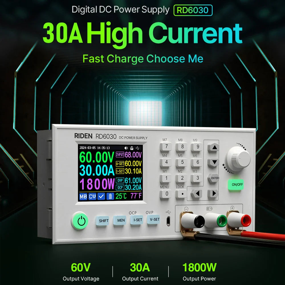 1800W DC Step-Down Power Supply Module with App Control