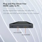 11.3" IPS USB-Powered Ultra-Wide Portable Monitor – 1920x480 Resolution
