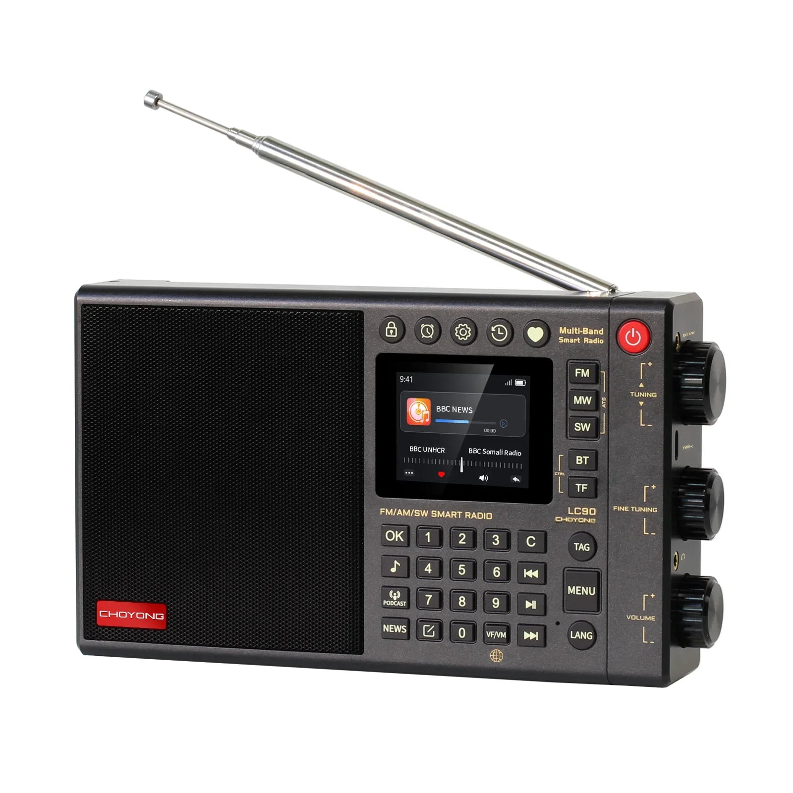 Rechargeable Outdoor Speaker Radio with Global FM Support