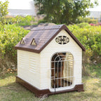 Portable Outdoor Dog House All-Season Washable Kennel for Small Pets