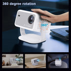 1080p LED Mini Projector with HDMI & Bluetooth, 300" Display