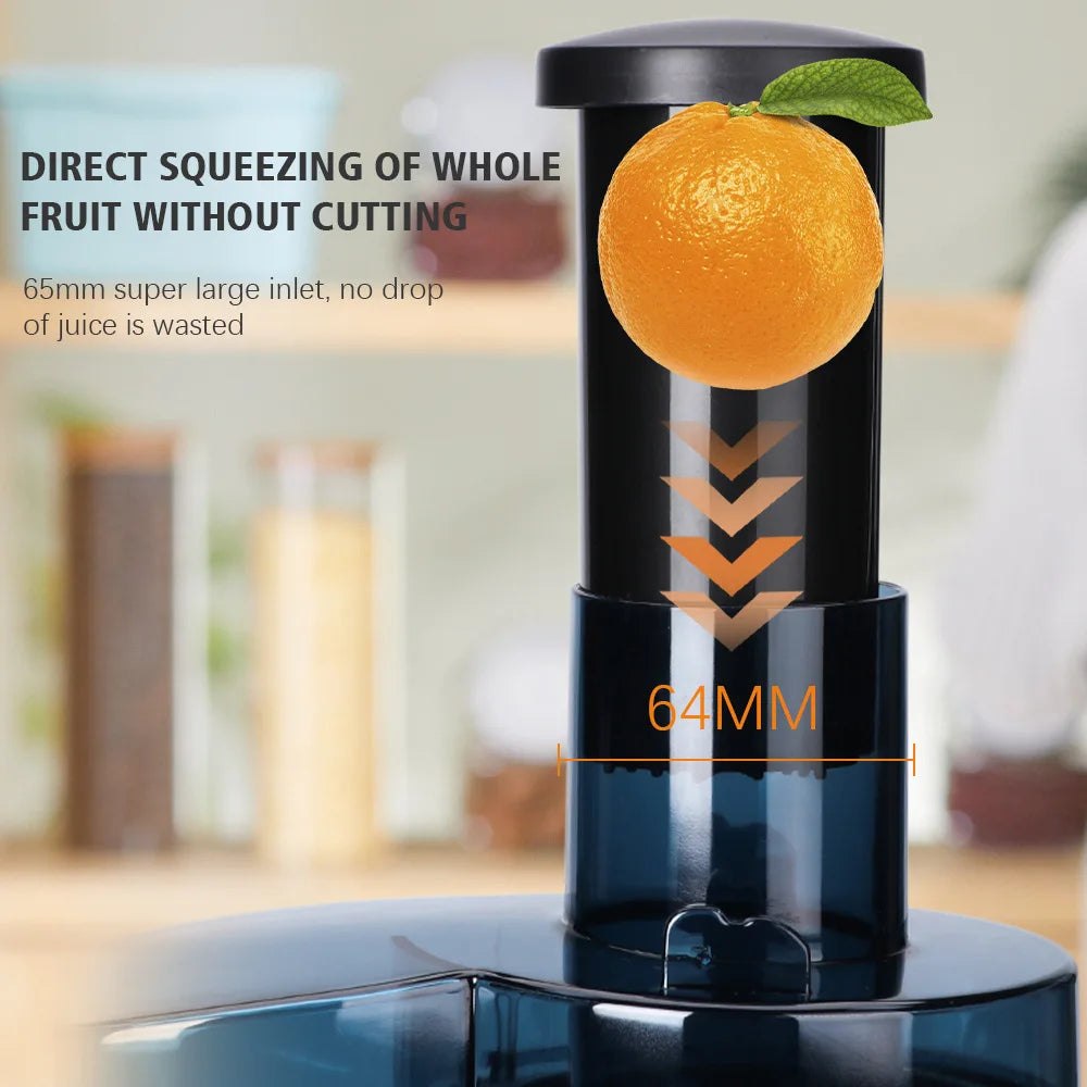1000W Automatic Juicer with Large Mouth, 2 Gears & Pulp Ejection – 1.5L Capacity