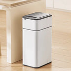 15L Smart Sensor Trash Can with Auto Lid & Bagging