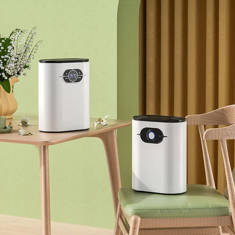 1.2L Compact Electric Dehumidifier with Ioniser & Auto Shut-Off Remote Controlled AU Version