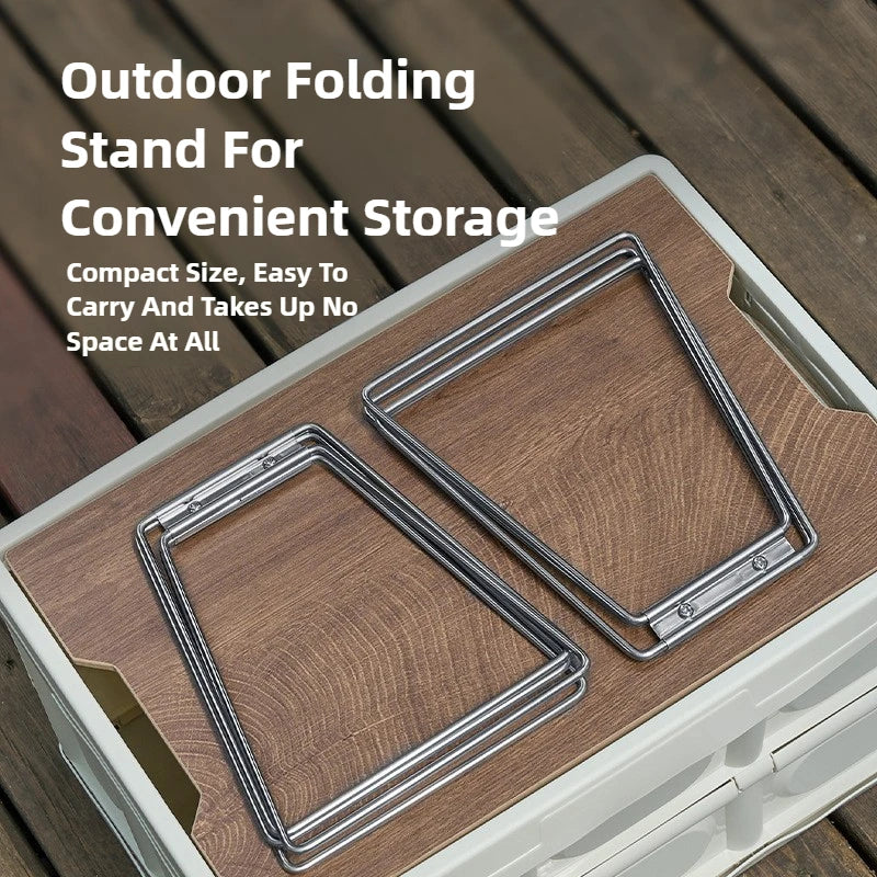 10PCS Heavy Duty Folding Cooler Stand with 60KG Capacity