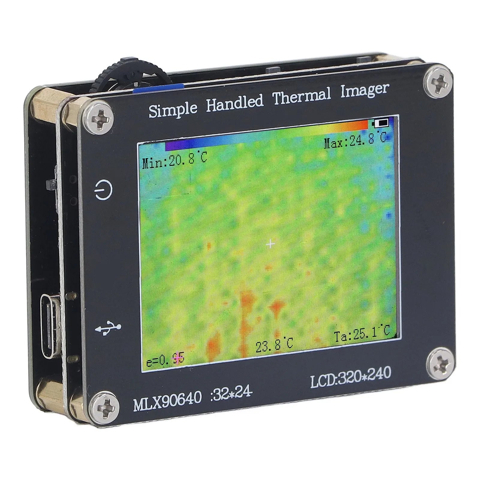 Multifunction Infrared Thermographic Camera with Wide Temp Range
