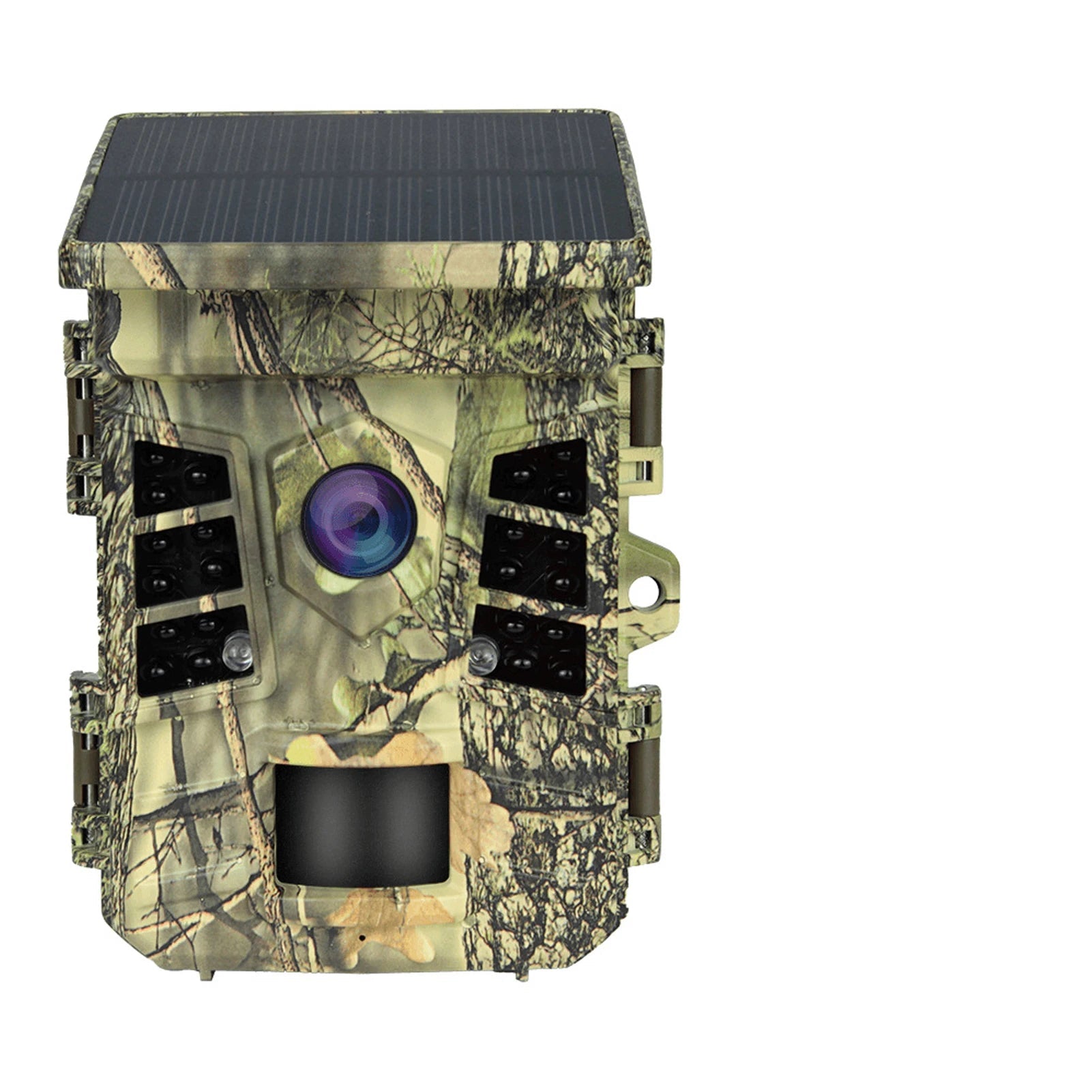 1080p Trail Camera with WiFi, Solar Power & 32MP Night Vision 0.3s Trigger, IP66 Waterproof
