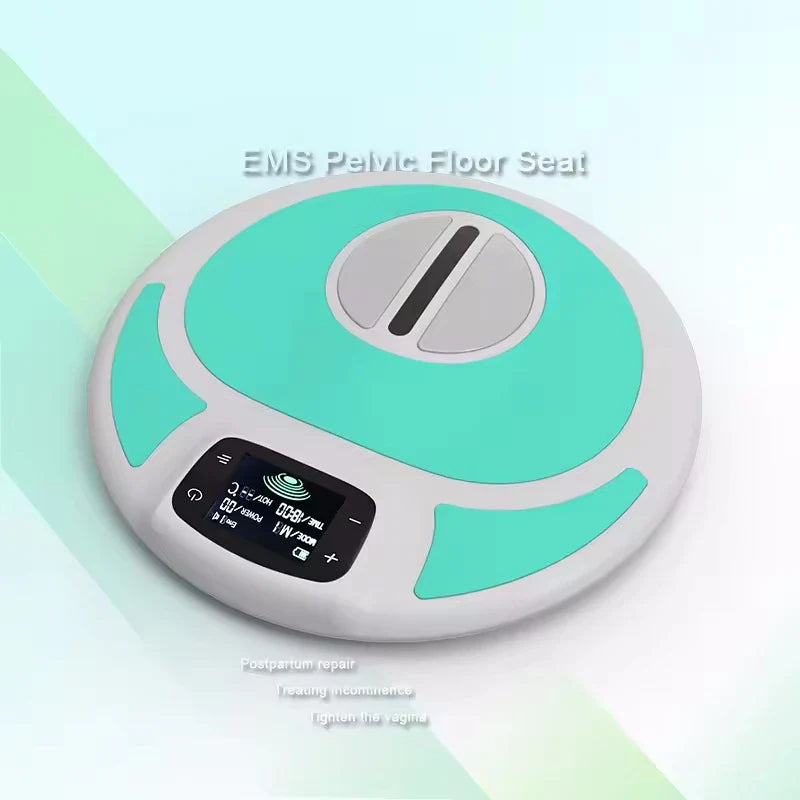 Rechargeable EMS Pelvic Floor Stimulator Chair – Green – Home Use