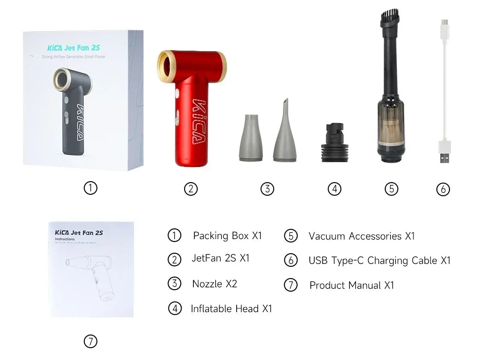 Cordless Compressed Air Vacuum Cleaner for Electronics & Lenses
