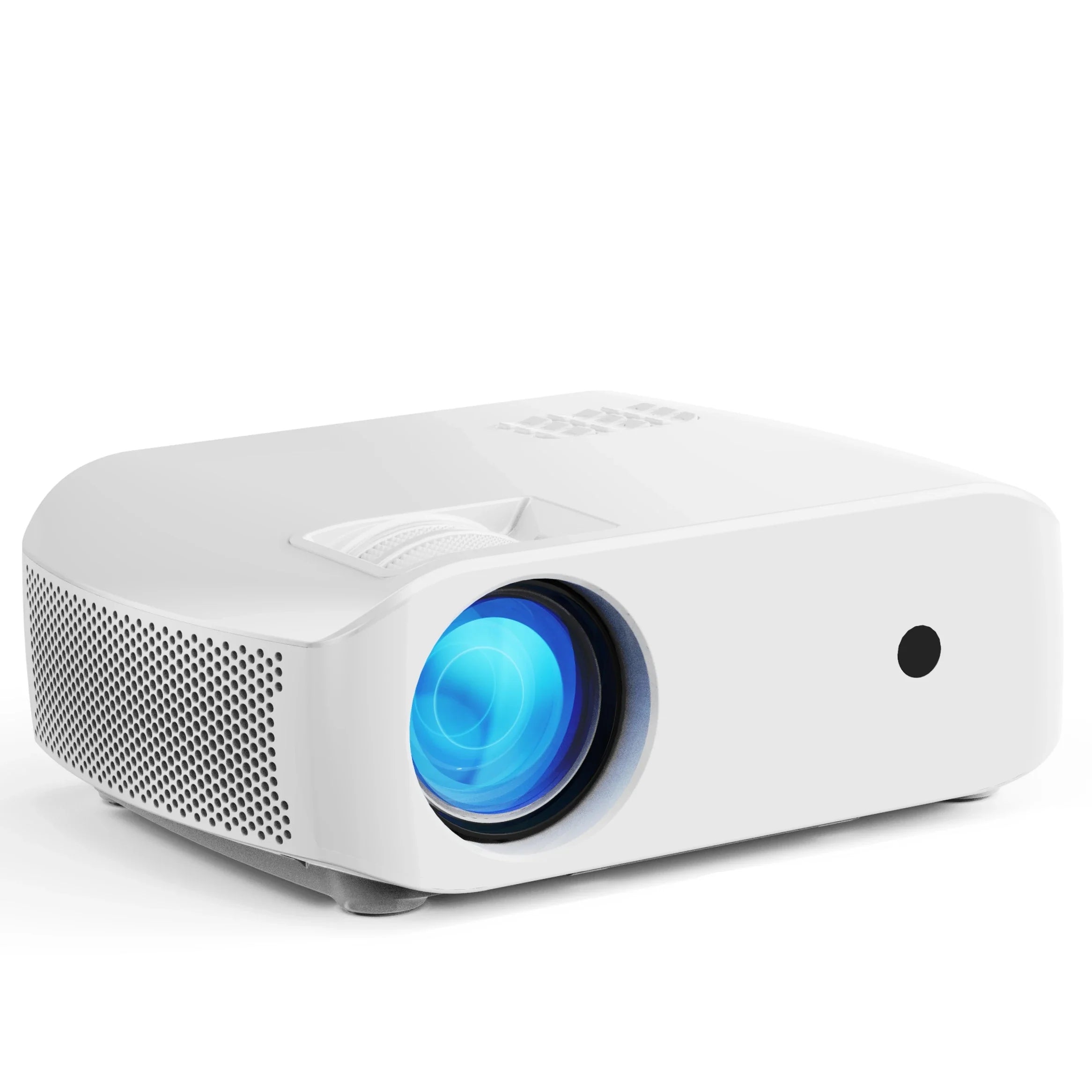 4K-Compatible Mini Home Cinema Projector with Screen Mirroring