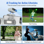 Portable 3-Axis Stabilizer for Smartphones with Smart Features