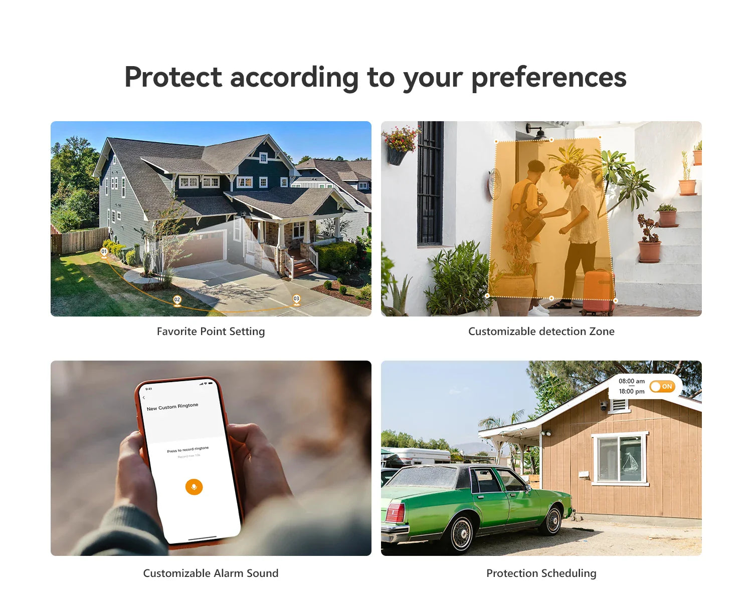 5MP Outdoor WiFi Security Camera with Color Night Vision