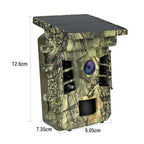 1080p Trail Camera with WiFi, Solar Power & 32MP Night Vision 0.3s Trigger, IP66 Waterproof