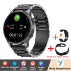 1.3" AMOLED Smart Watch – AI Health Monitor, Blood Oxygen, Glucose, ECG