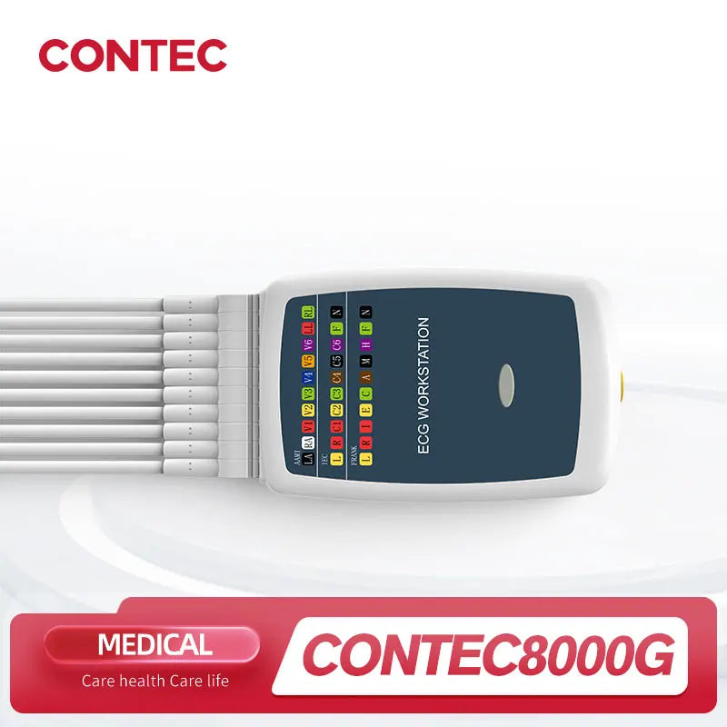 12-Lead PC ECG Workstation with Blood Pressure Monitor
