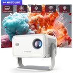 1080P Smart Projector with Auto Focus WiFi Bluetooth