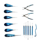 14-Piece Veterinary Dental Instrument Set for Pet Clinics