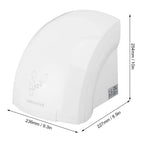 Wall-Mounted 1200W Warm Air Hand Dryer for Bathrooms