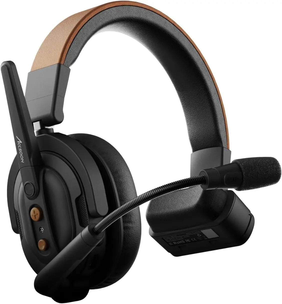 2.4GHz Long-Range Wireless Crew Intercom Headset System