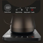 0.8L Electric Pour Over Coffee Kettle – Fast Boil, Anti-Dry Protection, Gooseneck Spout